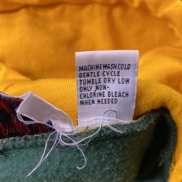 NFL Game Day Clothing CO Green Bay Packers Hooded Sweatshirt Size Small - Picture 4 of 6
